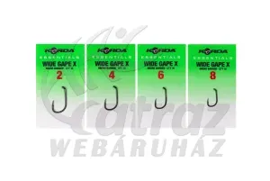 Korda Essentials Wide Gape X Barbed - Pontyozó horog