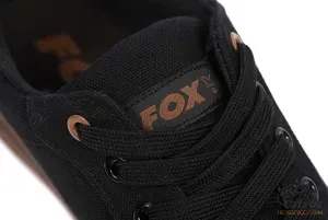 Fox Black Canvas Shoe - Fox Vászon Horgász Cipő