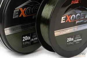 Fox Exocet Pro Monofil Green 1000m 0,400mm - Fox Monofil Főzsinór