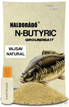 Haldorádó N-Butyric Groundbait Natural Vajsav - Vajsavas Melegvízi Etetőanyag