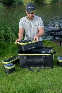 Matrix Feltöltött XL-es Feeer Táska - Matrix EVA XL Loaded Tackle Storage System