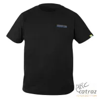 Preston Black T-Shirt - Preston Fekete Horgász Póló