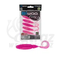 Biwaa Tailgunr Curly 3.5" 304 Pink Ice UV - Biwaa Gumihal 9cm