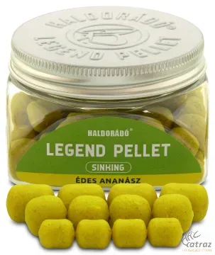 Haldorádó Legend Pellet Sinking 8,12,16 mm Édes Ananász - Haldorádó Süllyedő Legend Pellet