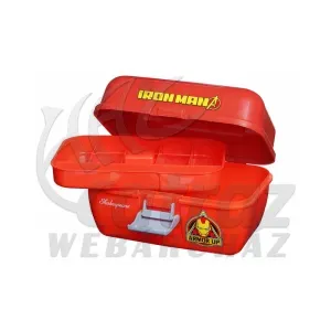 Shakespeare Marvel® Iron Man Tacklebox - Gyerek Horgászdoboz Vasember