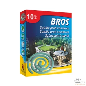 Bros Szúnyogriasztó Spirál 10 db/csomag