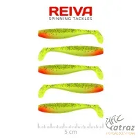 Reiva Flat Minnow Shad Watermelon Gumihal - Reiva Műcsali 5 cm 5 db/csomag
