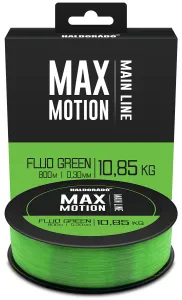 Haldorádó Max Motion Fluo Green 0,30mm 800m - Haldorádó Fluo Zöld Főzsinór