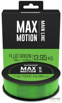 Haldorádó Max Motion Fluo Green 0,35mm 750m - Haldorádó Fluo Zöld Főzsinór