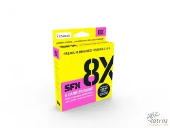 SFX 8X Braid Low Vis Green 0,185 mm Fonott Pergető Zsinór - Sufix Fonott Zsinór 135 méter