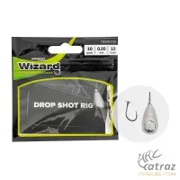 Wizard Dropshot Leader 15g 0,25mm Horog: 8-as - Wizard Medium  Dropshot Szerelék