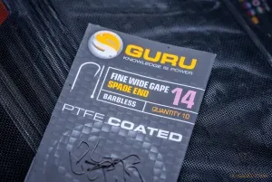 Guru Fine Wide Gape 14 - Guru Lapkás Horog