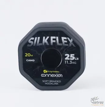 RidgeMonkey Connexion Silkflex Soft Braid 25lb - RidgeMonkey Lágy Előkezsinór