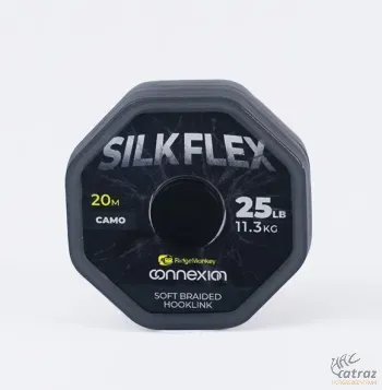 RidgeMonkey Connexion Silkflex Soft Braid 25lb - RidgeMonkey Lágy Előkezsinór