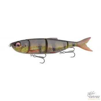 Savage Gear Wobbler 4Play V2 Swim&Jerk 13,5cm 20 gramm Slow Sinking Perch - 4 Részes Gumi Wobbler