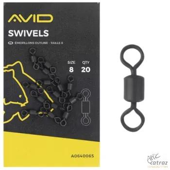 Avid Cap Swivels Méret: 8 - Avid Carp Forgó