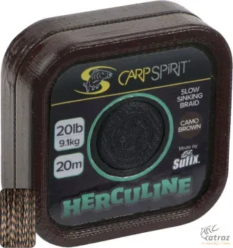 Előkezsinór CarpSpirit Herculine Camo Brown 20m 15lb