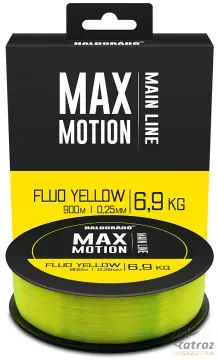 Haldorádó Max Motion Fluo Yellow 0,25mm 900m - Haldorádó Fluo Sárga Főzsinór