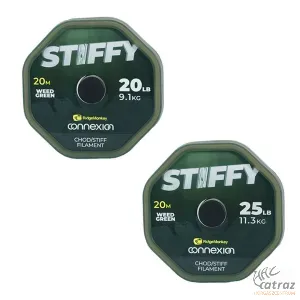 RidgeMonkey Connexion Stiffy Chod/Stiff Filament 20lb - Monofil Áttetsző Előkezsinór