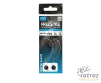 Spro FreeStyle Kész Offset Szerelék UV színben - Bottom Jigs UV Glow 3 gramm #2/0