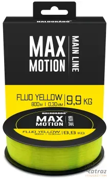 Haldorádó Max Motion Fluo Yellow 0,30mm 800m - Haldorádó Fluo Sárga Főzsinór