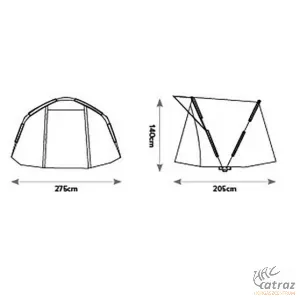 Carp Spirit Blax 1 Személyes Horgász Sátor - Carp Spirit Blax 1 Man