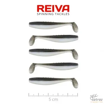Reiva Flat Minnow Shad Magic Fish Gumihal - Reiva Műcsali 5 cm 5 db/csomag