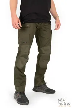 Fox Collection Green Un-Lined Trousers 2XL-es Zöld Zsebes Nadrág CCL167