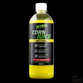 Stég Product Corn Juice Natural 500ml Aroma - Stég Kukoricakivonat Szirup