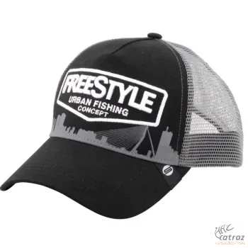 Spro Freestyle Ruházat Sapka Baseball Trucker Black