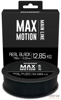 Haldorádó Max Motion Real Black 0,32mm 750m - Haldorádó Fekete Főzsinór