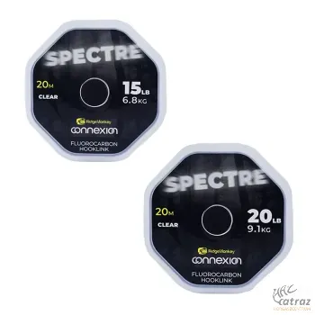 RidgeMonkey Connexion Spectre Fluorocarbon 15lb - Fluorocarbon Előkezsinór 20 méter