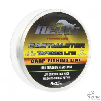 Nevis Castmaster Tapered Line 5x15m 0,26-0,57mm - Felvastagodó Nevis Zsinór