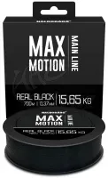 Haldorádó Max Motion Real Black 0,37mm 700m - Haldorádó Fekete Főzsinór