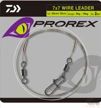 Csukázó Előke Prorex 7x7 Wire Leader 20cm 15kg
