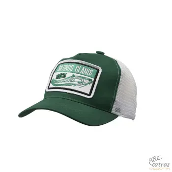 MadCat Baseball Sapka - MadCat Silurus Glanis Cap Green / Grey