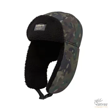Trakker Techpro Camo Trapper Hat - Trakker Usanka Stílusú Téli Sapka