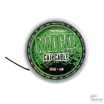 MadCat Fonott Harcsázó Előkezsinór - Madcat Cat Cable 10 méter 1,35 mm 160 kg