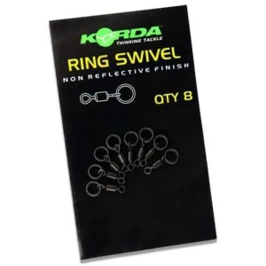 Korda Ring Swivels - Korda Forgó Karikával Méret: 8-as