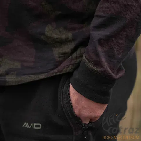 Avid Carp Hosszú Ujjú Póló - Avid Distortion Camo Lite T-Shirt Long Sleeve