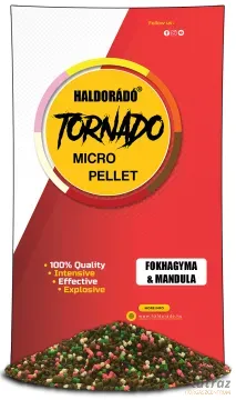 Haldorádó Tornado Micro Pellet Fokhagyma & Mandula - Haldorádó Mikropellet