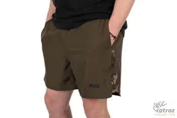 Fox Khaki/Camo Fürdőnadrág Méret: 2XL - Fox LW Swim Shorts Úszó Rövidnadrág