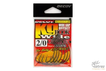 Decoy Worm 25 Wide 2/0 Offset Horog - Decoy Offset Horog