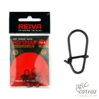 Reiva HD Snap Matt Fekete Méret: 0 - Reiva Pergető Kapocs