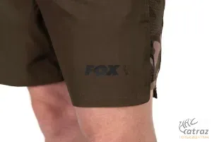 Fox Khaki/Camo Fürdőnadrág Méret: 2XL - Fox LW Swim Shorts Úszó Rövidnadrág