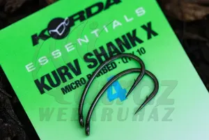 Korda Essentials Kurv X Barbed - Ponytozó horog