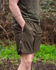 Fox Khaki/Camo Fürdőnadrág Méret: 2XL - Fox LW Swim Shorts Úszó Rövidnadrág