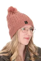 Fox Knitted Bobble Lady - Fox Női Kötött Bojtos Sapka