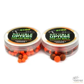 Stég Soluble Upters Color Ball 8-10 mm Chocolate & Orange - Stég Product Oldódó Pop-Up Csali
