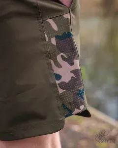 Fox Khaki/Camo Fürdőnadrág Méret: 2XL - Fox LW Swim Shorts Úszó Rövidnadrág